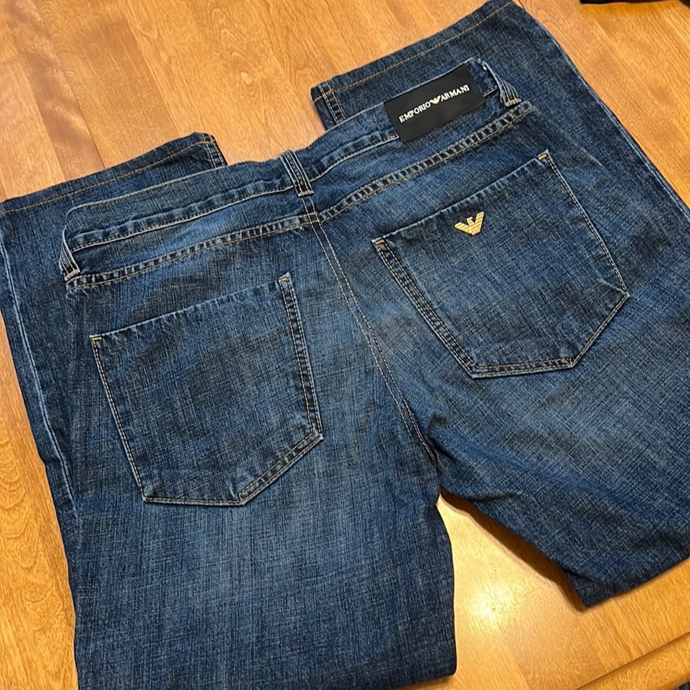8. Emporio Armani Mens Brad Jeans 36 x 29.5